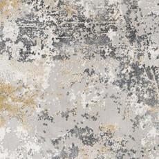 AISHA 5'3" X 7'3" GREY YELLOW TAUPE MODERN