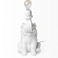 HARRY ELEPHANTE TABLE LAMP WHITE