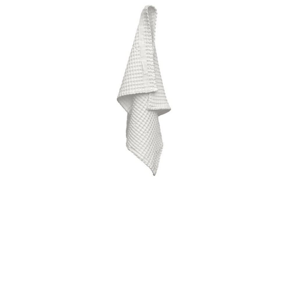 BIG WAFFLE HAND TOWEL NATURAL WHITE