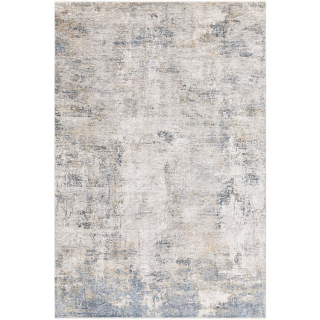 CARDIFF IMPRESSION 5' X 7'5" GREYS BLUE CAMEL WHEAT