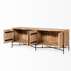 JUSTICE SIDEBOARD WOOD NATURAL