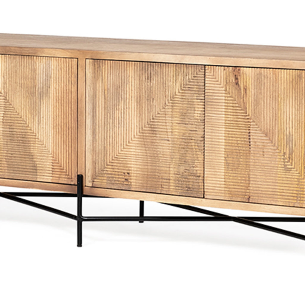 JUSTICE SIDEBOARD WOOD NATURAL