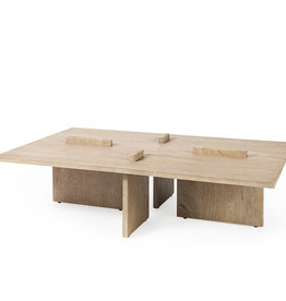 ARRIVAL COFFEE TABLE WOOD SMOKED