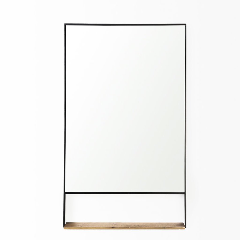 DEPARTURE RECTANGULAR MIRROR WITH SHELF