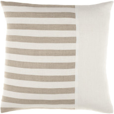 ROX STRIPED DOWN FILLED PILLOW 18" SAND