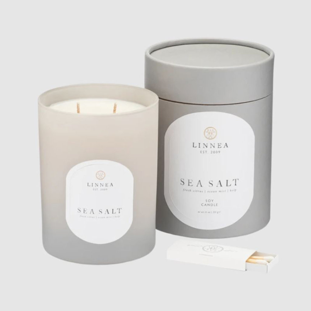 SEA SALT - LINNEA Two Wick Candle