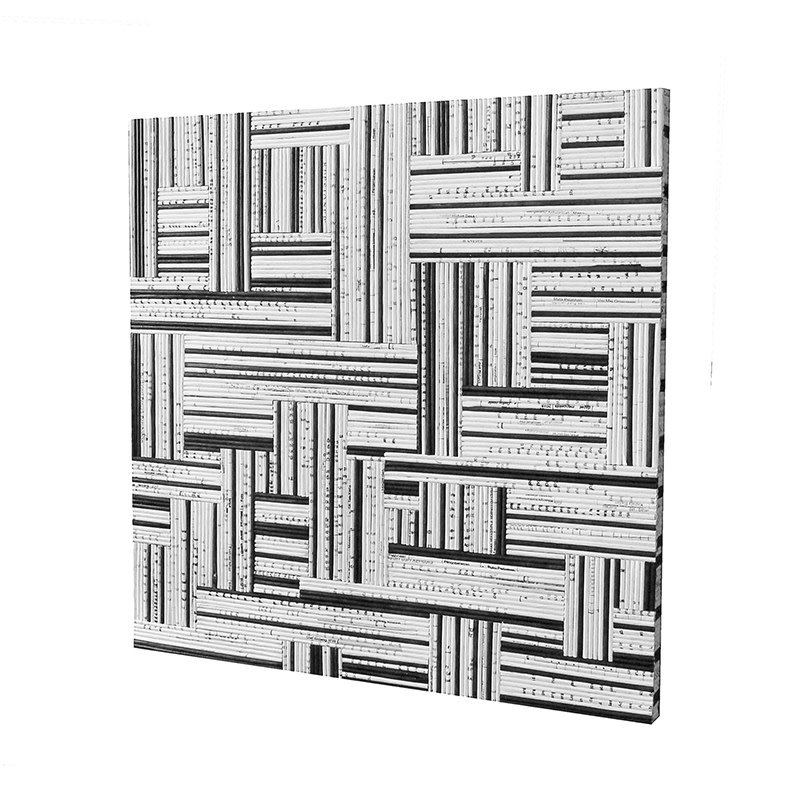SYNTAX WALL DECOR BLACK AND WHITE