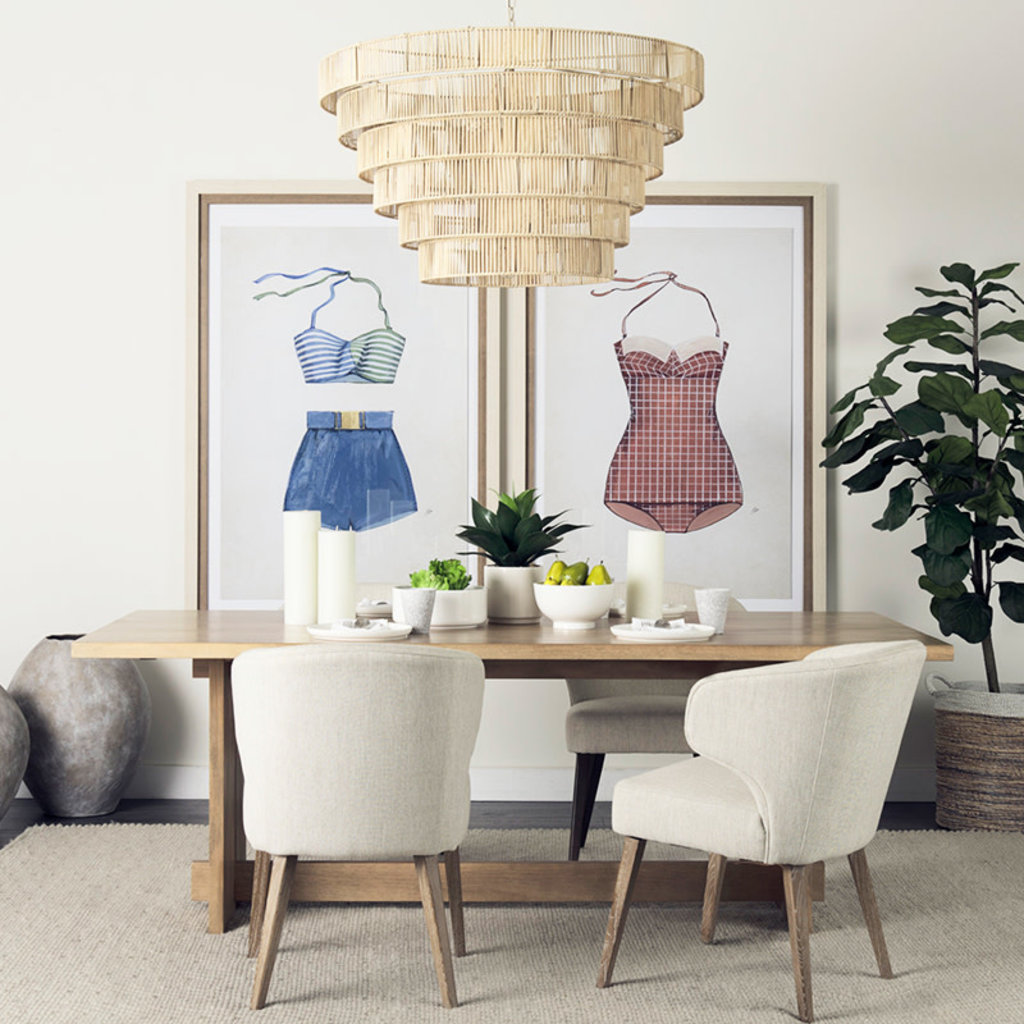 EVOLUTION CHANDELIER WICKER