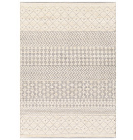 BRYANT 8' X 10' JUTE COTTON NATURAL AND GREY