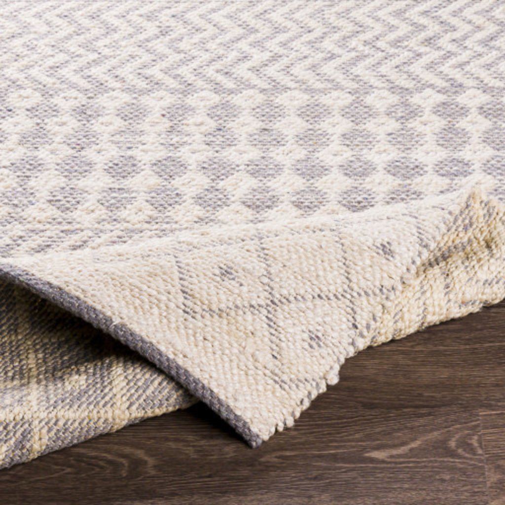 BRYANT 8' X 10' JUTE COTTON NATURAL AND GREY