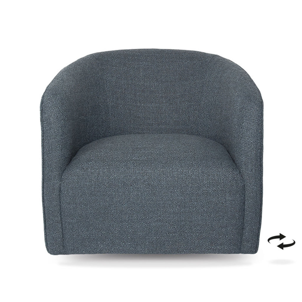 QUEST SWIVEL CHAIR BLUE
