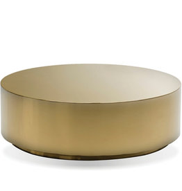 BO COFFEE TABLE  ROUND GOLD