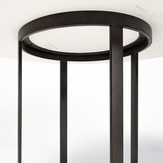 CIRCOLO DINING TABLE ROUND 48" MARBLE WHITE