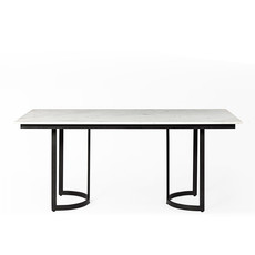 ELIXIR DINING TABLE RECTANGLE MARBLE WHITE