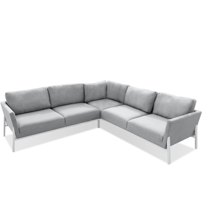 KITS SECTIONAL SUNBRELLA GREY
