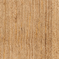 BRAIDED JUTE 6' X 9' OVAL NATURAL