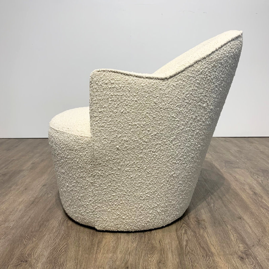 OLIVIA CHAIR BOUCLE OFF WHITE