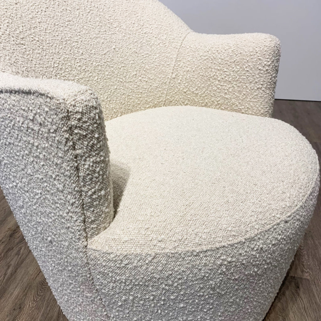 OLIVIA CHAIR BOUCLE OFF WHITE