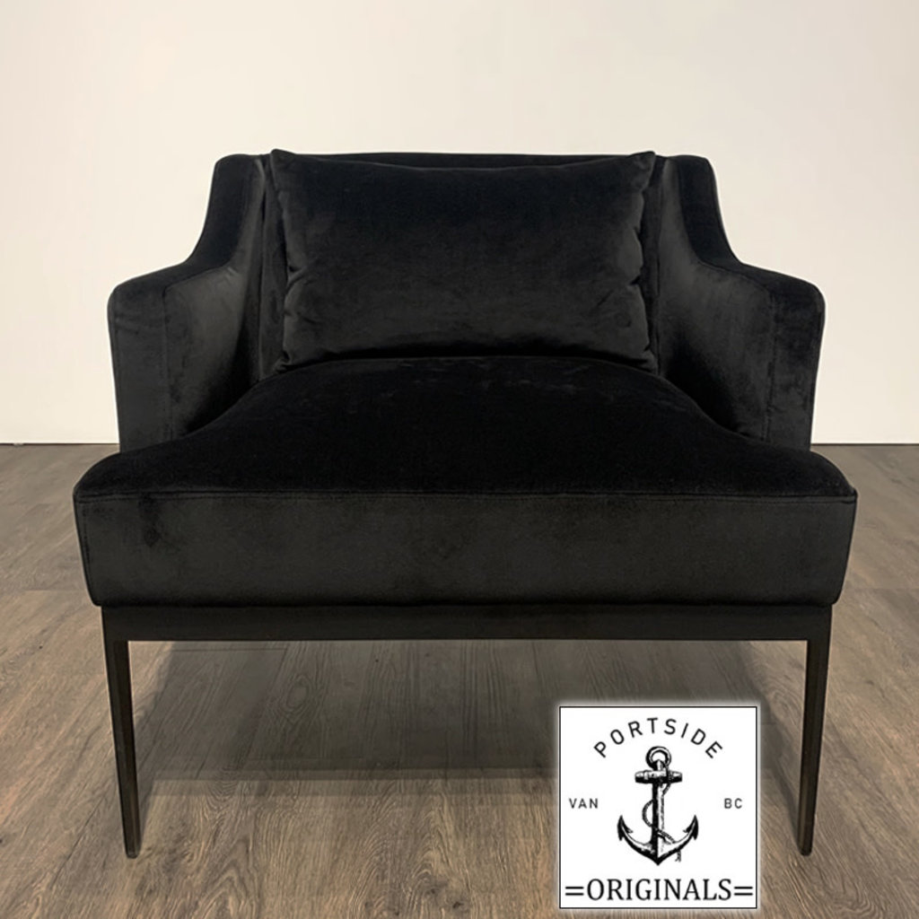 SPAANS CHAIR VELVET BLACK