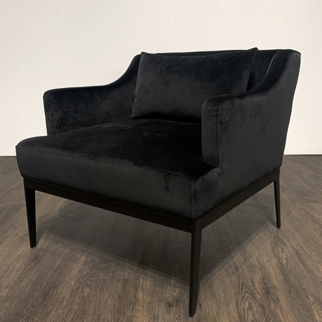 SPAANS CHAIR VELVET BLACK