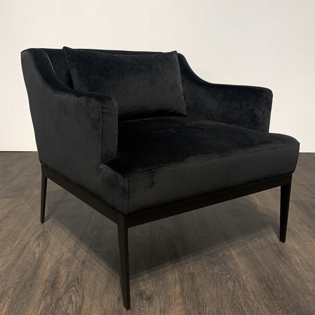 SPAANS CHAIR VELVET BLACK