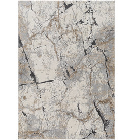 TUSK MARBLED 6'7" X 9'6" GREY RUST TAUPE