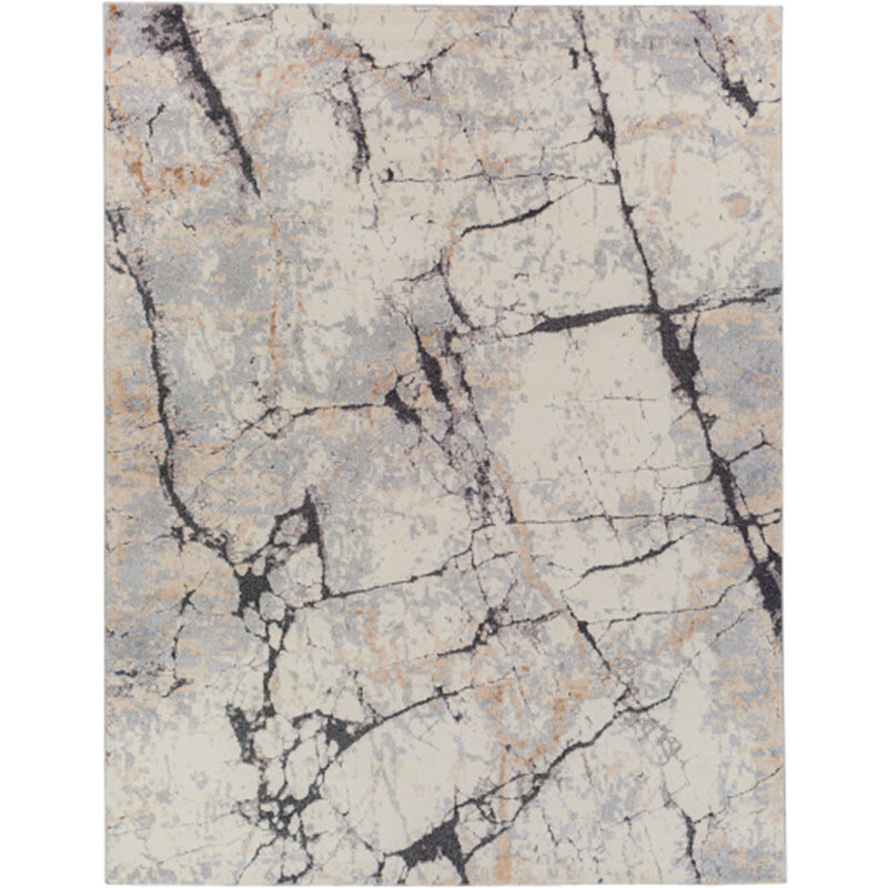 TUSK MARBLED 7'10"X10'3" GREY RUST TAUPE