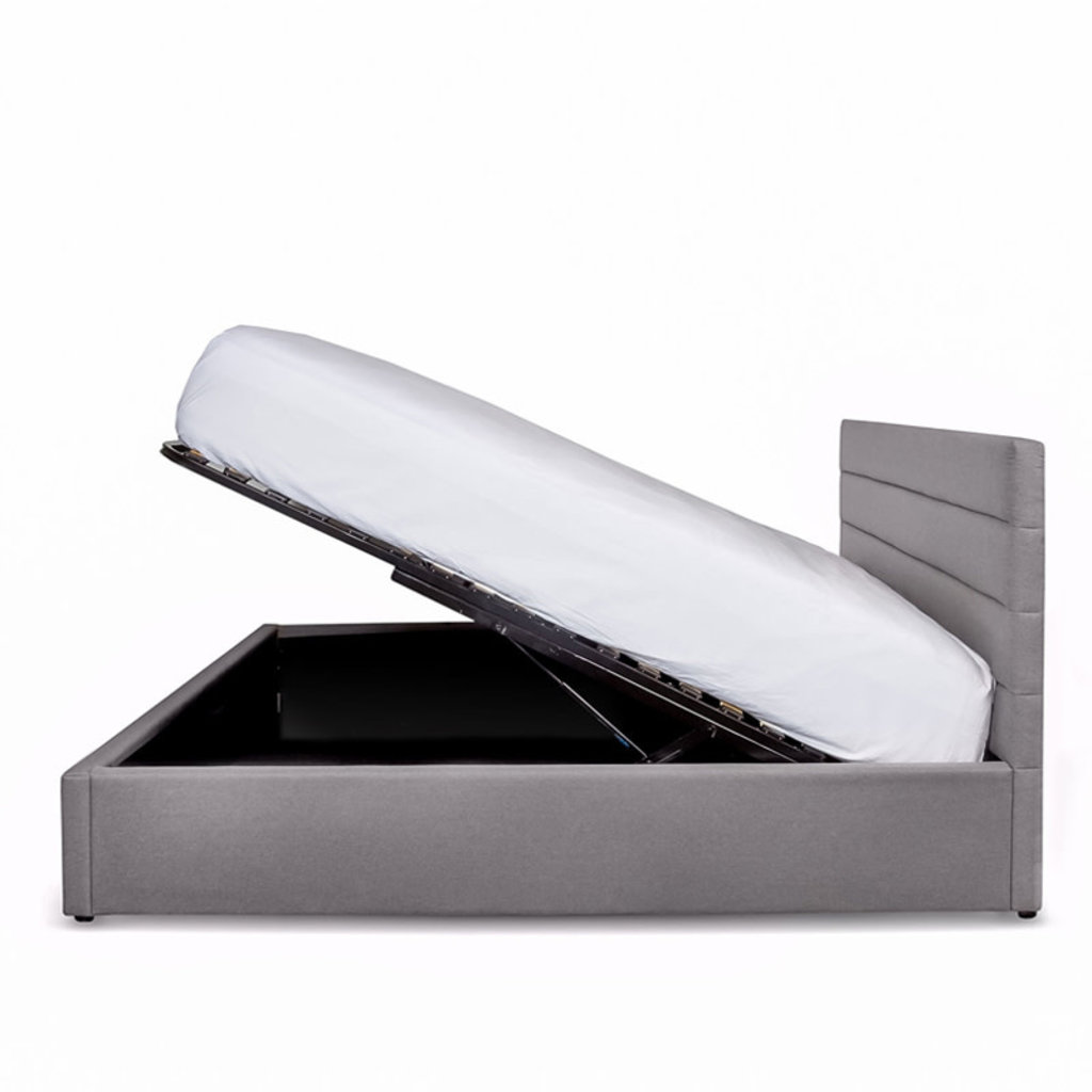 MASON BED GREY Storage Optional Portside Interiors