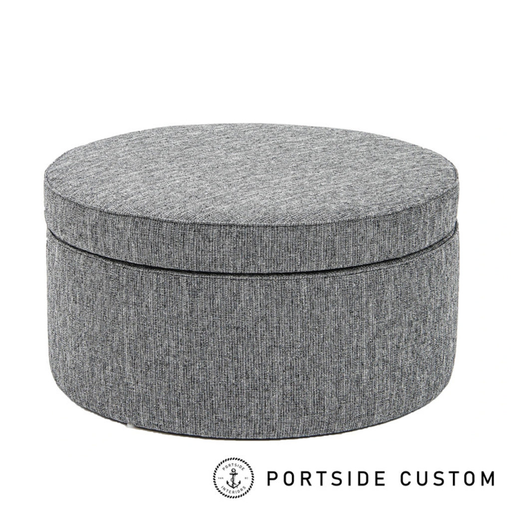 CIRCOLO STORAGE OTTOMAN ROUND