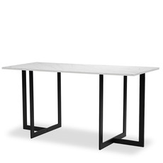 FINLAND DESK CARRERA MARBLE WHITE