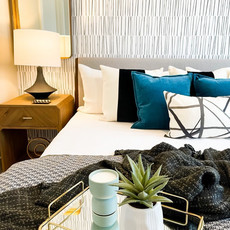 COTTON VELVET DOWN FILLED PILLOW 20" PEACOCK