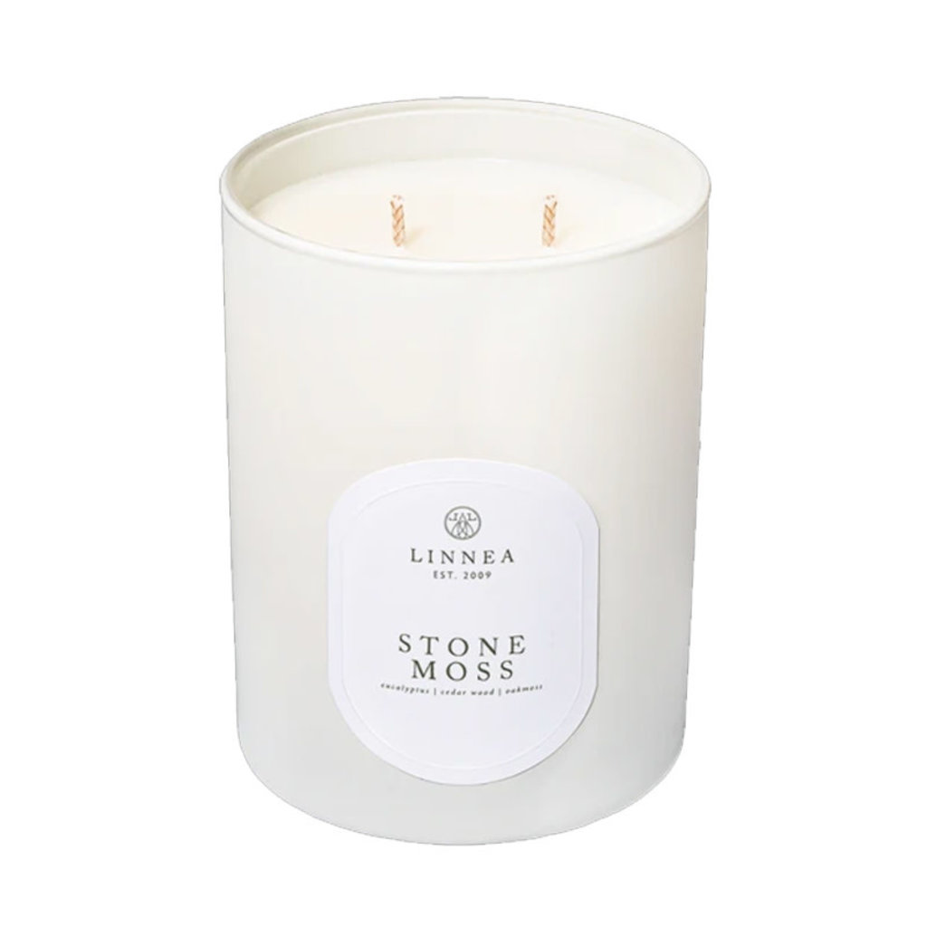 STONE MOSS - LINNEA Two Wick Candle