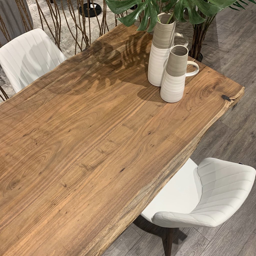 BENJAMIN LIVE EDGE DINING TABLE 84"