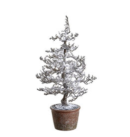 RUTHERFORD SNOWY TREE DECOR 20"HT