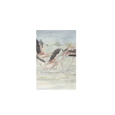 FLAMINGO I WALL DECOR - SMALL