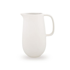 UNO PITCHER STONEWARE OFF WHITE