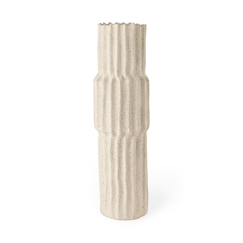 ALEXIA VASE CERAMIC WHITE LARGE