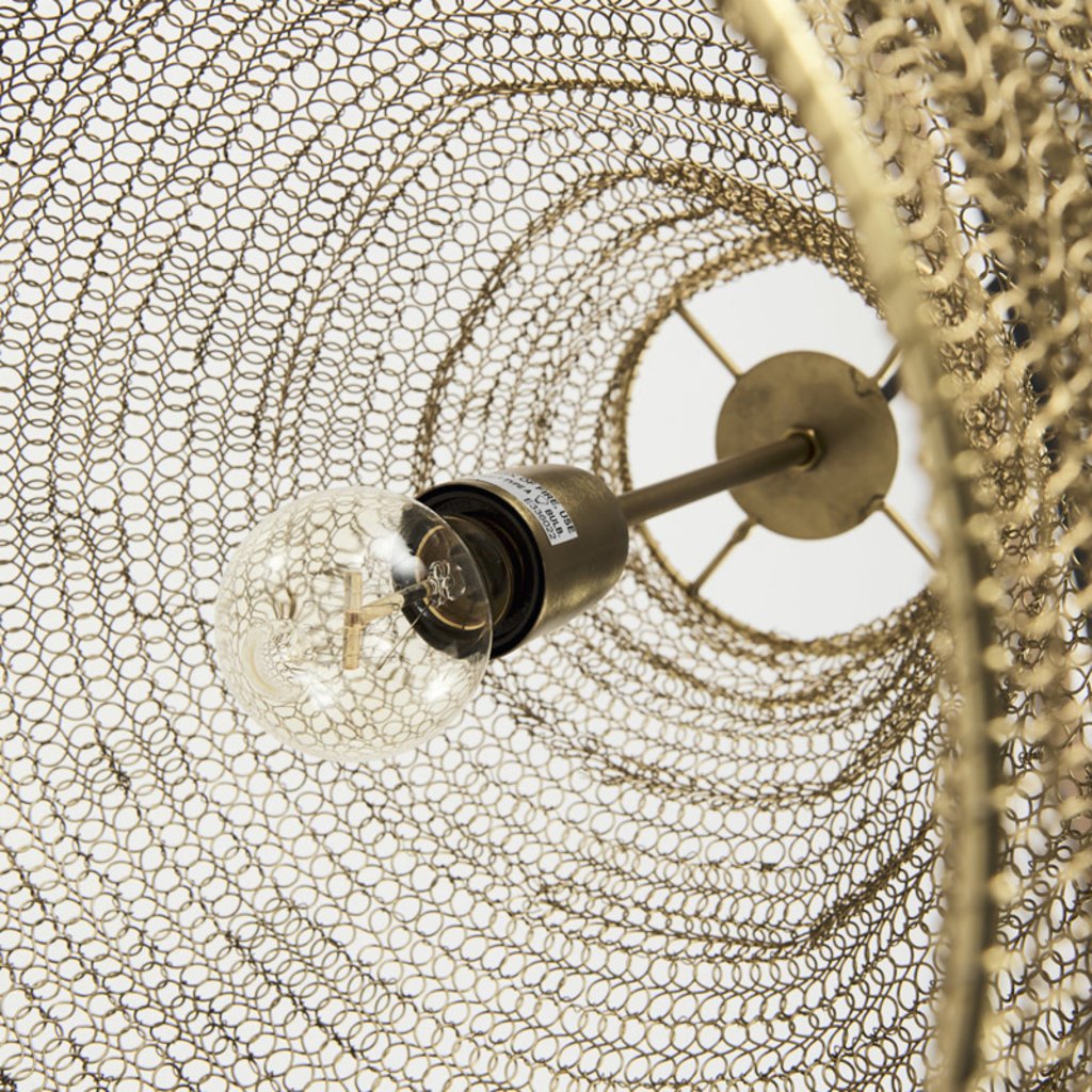 MESHWORKS CHANDELIER GOLD