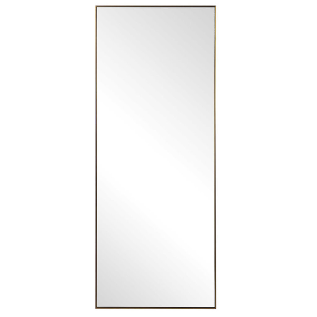 HARLAND FLOOR MIRROR BURNISHED GOLD