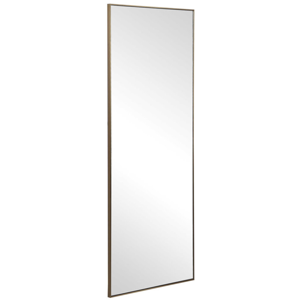 MASTERSON FLOOR MIRROR BURNISHED GOLD