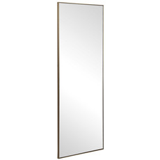 MASTERSON FLOOR MIRROR BURNISHED GOLD