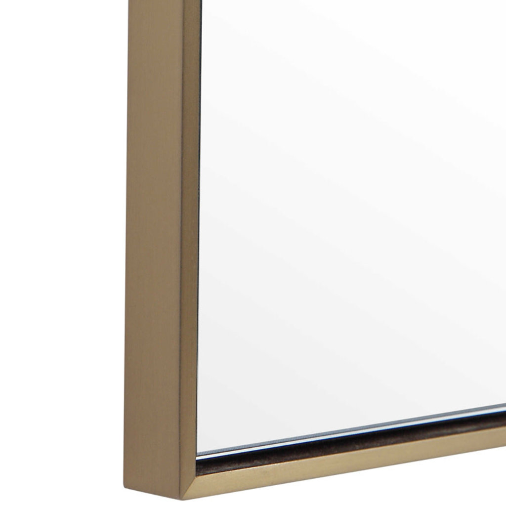 MASTERSON FLOOR MIRROR BURNISHED GOLD