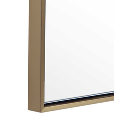 MASTERSON FLOOR MIRROR BURNISHED GOLD