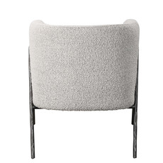 MELLON CHAIR BOUCLE LIGHT GREY