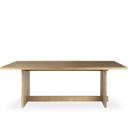 ARRIVAL DINING TABLE 84" LIGHT