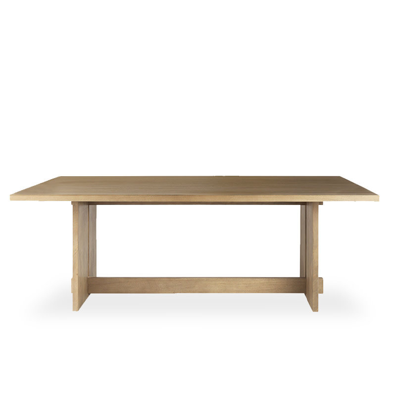 ARRIVAL DINING TABLE 84" LIGHT