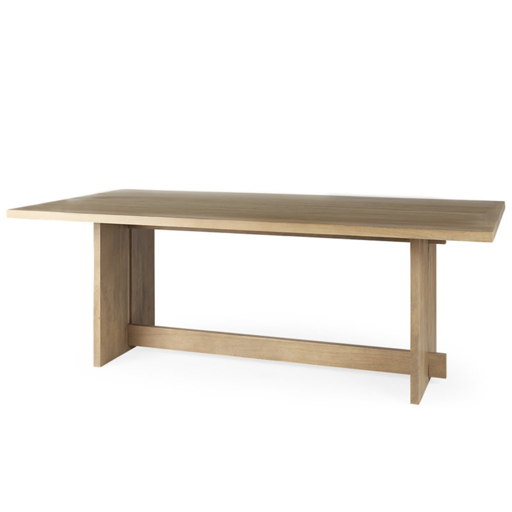 ARRIVAL DINING TABLE 84" LIGHT