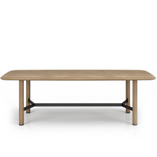 LINK DINING TABLE OAK 98" By HUPPE