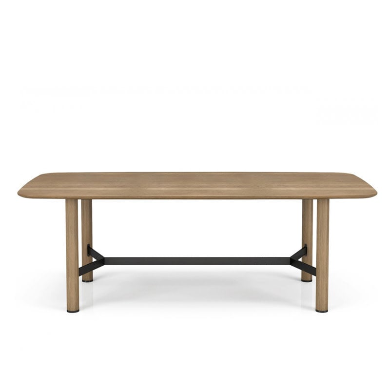 LINK DINING TABLE OAK 84" By HUPPE