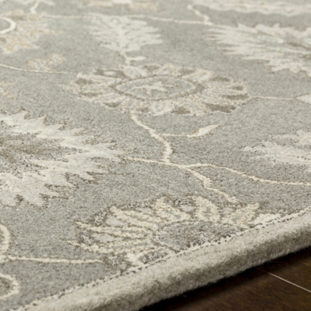 CAESAR WEST SIDE TRADITIONS 5' X 8' GREY TAUPE BEIGE TAN BLACK BROWN